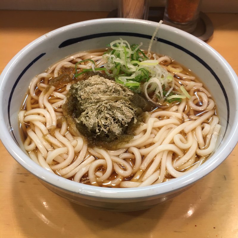 とろろ昆布うどん(吉そば神田店)