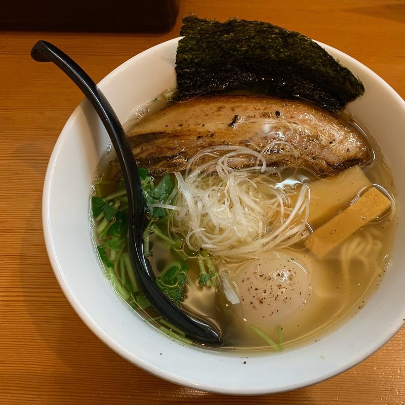 塩そば(らーめん工房 麺作)