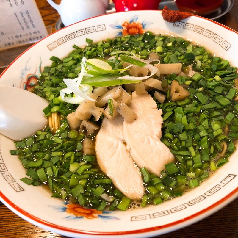 韮らーめん(ラーメン･餃子 ハナウタ)