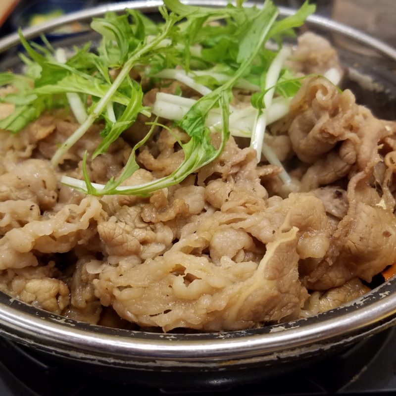 すき焼き膳(肉2倍盛)(吉野家 須磨パティオ店)