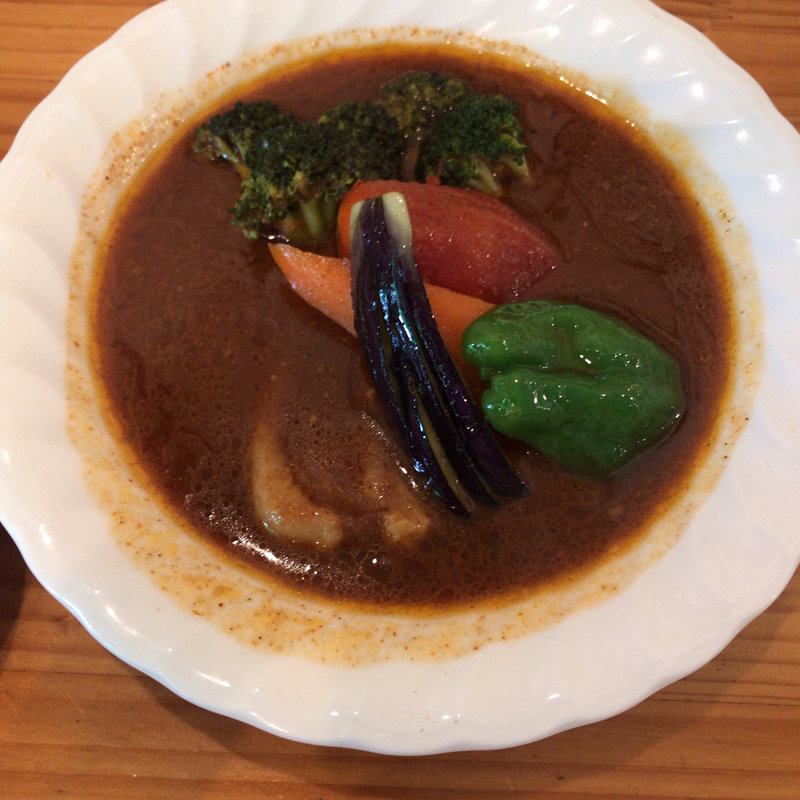 ポーク野菜カレー(スープカレー カムイ本店)