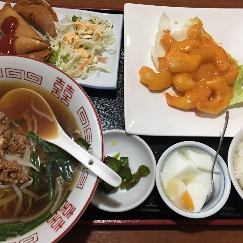 エビチリ定食(新福源 鹿島店 （【旧店名】福源）)