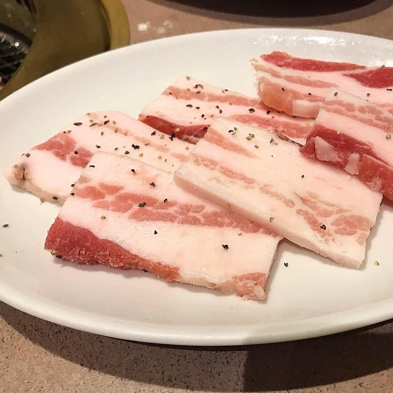 豚カルビ(焼肉屋えんず 下松店)