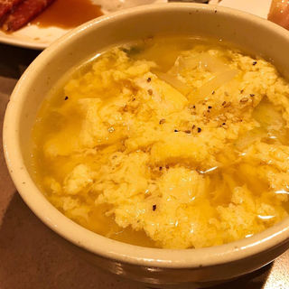 玉子スープ(焼肉屋えんず 下松店)