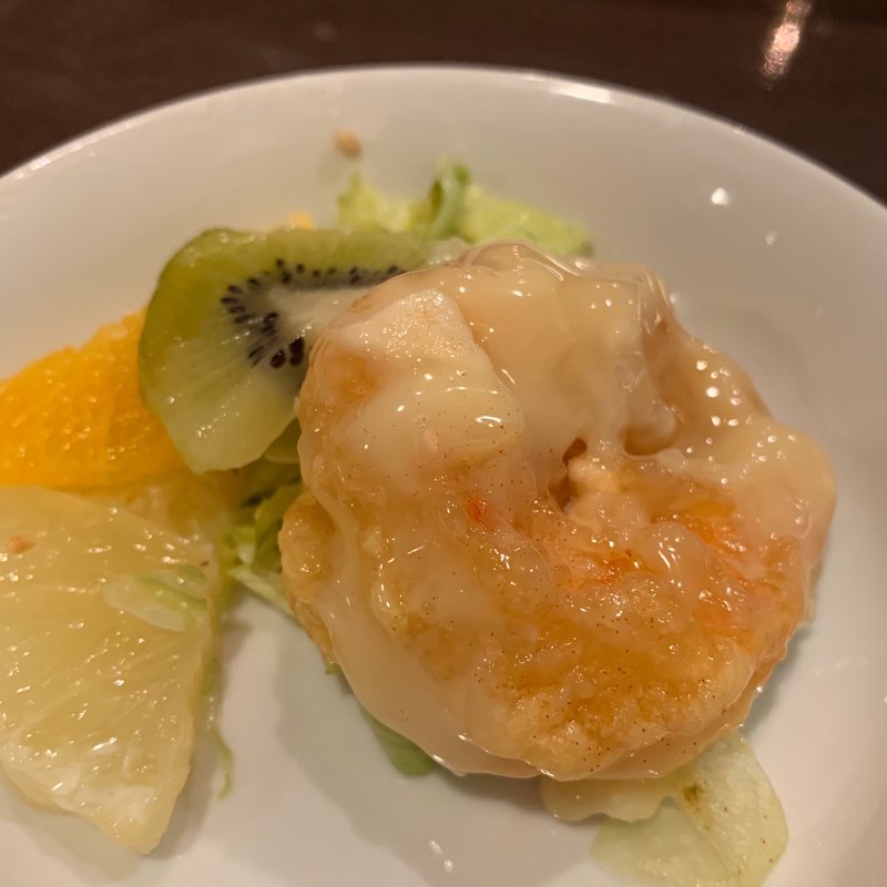 大エビのマヨネーズソース(雅苑酒家 南京町本店)