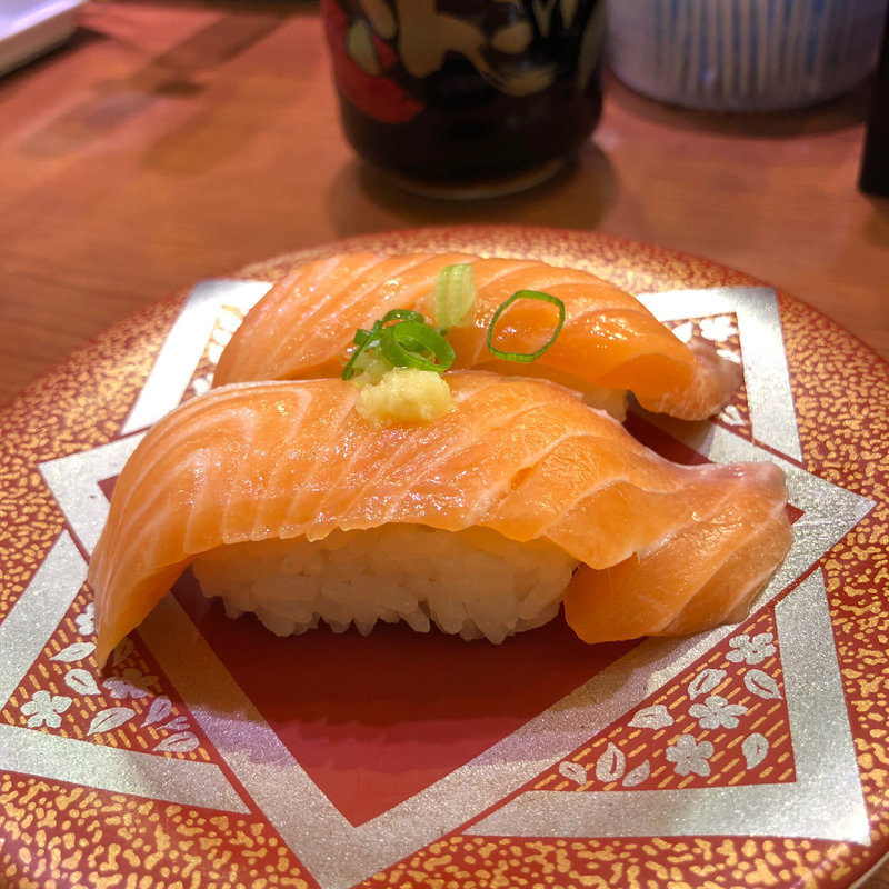 サーモン(回転寿司 さんきゅう杭全店)