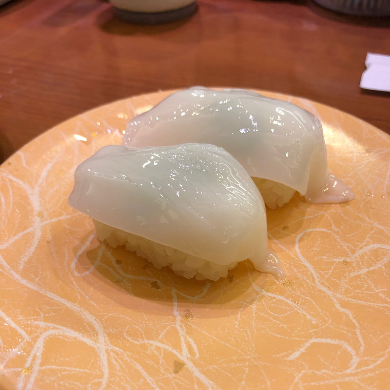 ヤリイカ(回転寿司 さんきゅう杭全店)