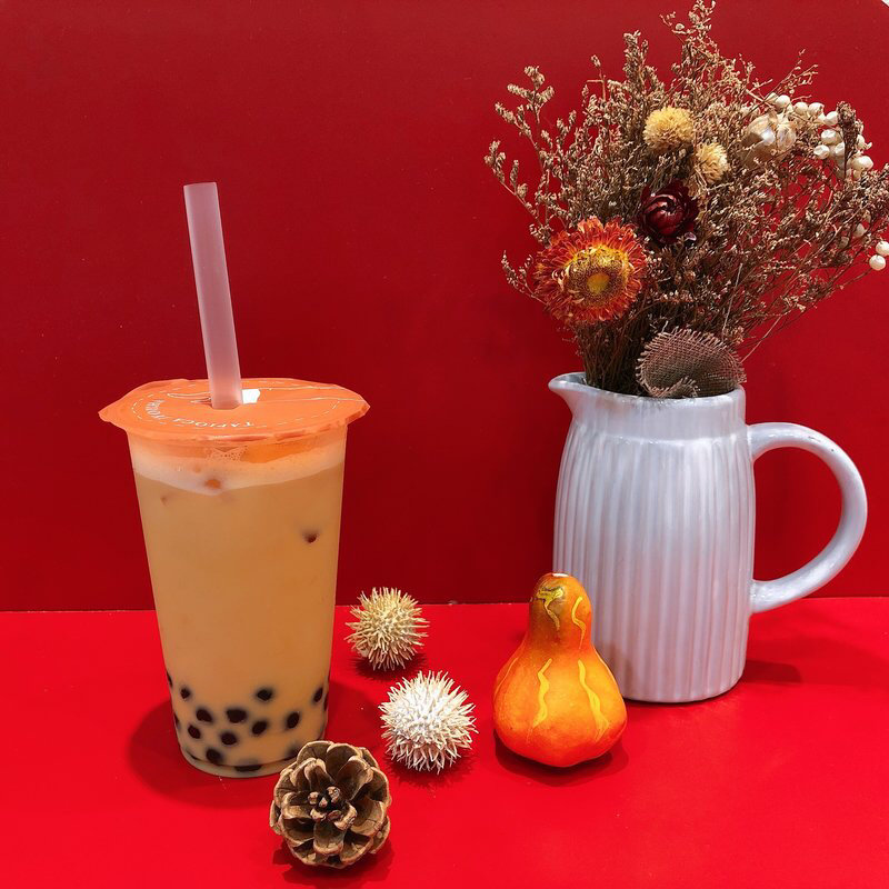 かぼちゃミルクティー(上茶 新宿東口店)