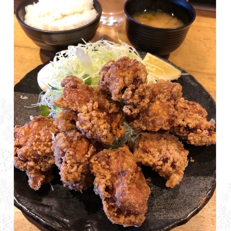 唐揚げ定食(豚屋とん一 堺東駅前店)