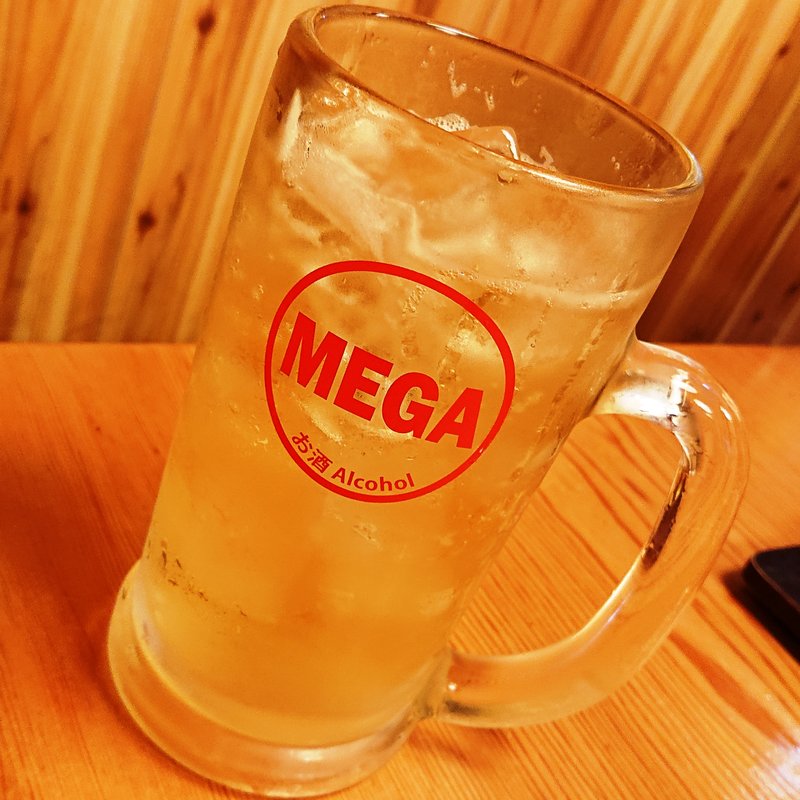 メガビームハイボール(鳥貴族 西馬込店)