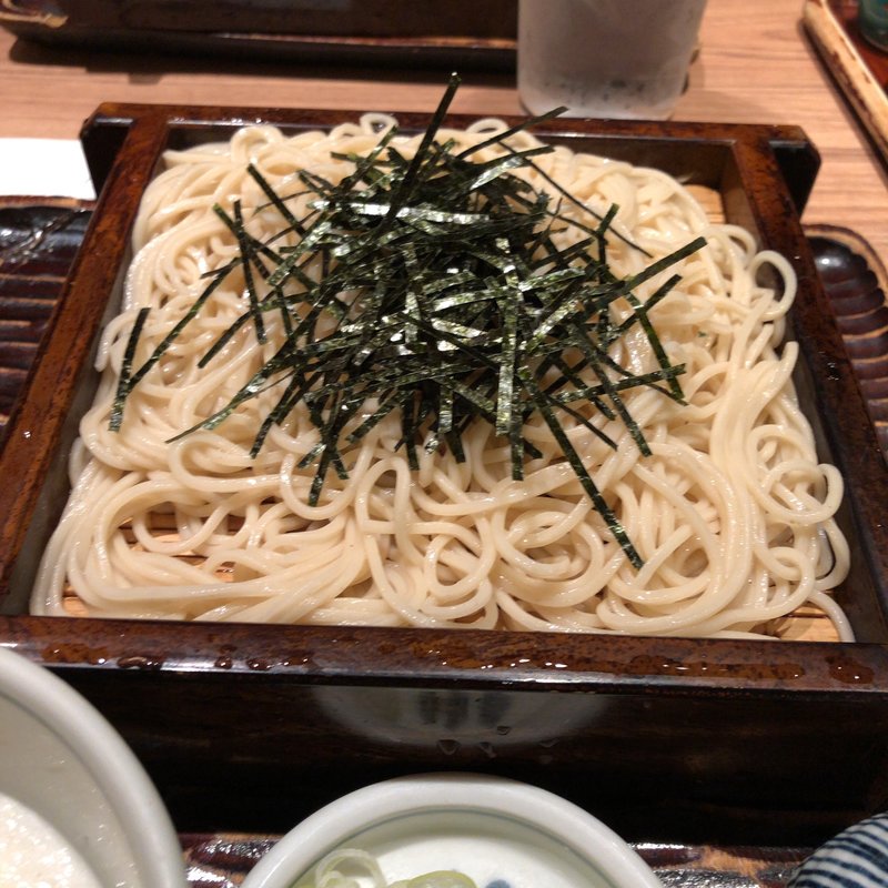 とろろ蕎麦(謙徳蕎麦家 ピアタ2号店 )