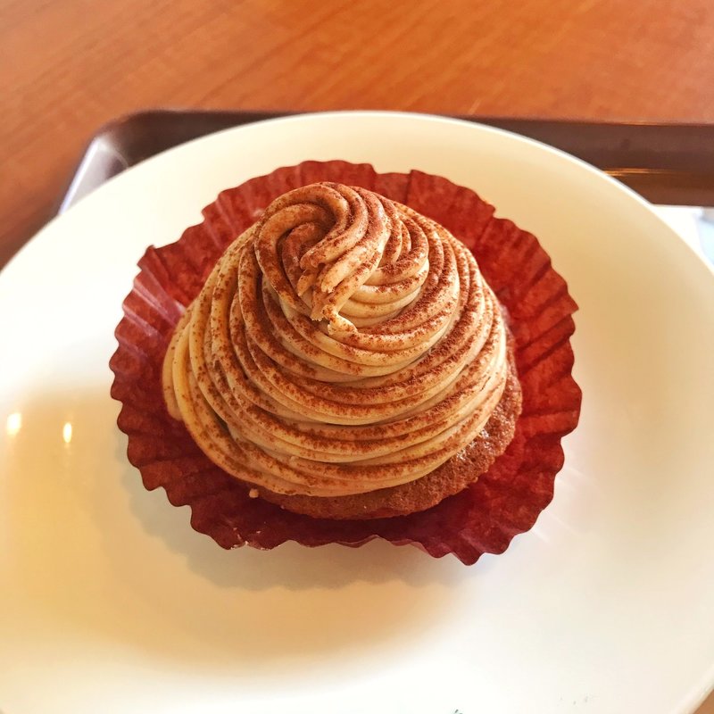 イタリア栗のモンブラン(カフェ・ド・クリエ プラス深川ギャザリア店)