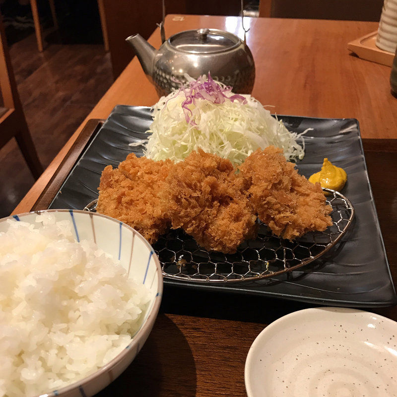 一口ひれかつ御飯(とんかつ 和幸 伊勢丹 京都店 （とんかつわこう）)
