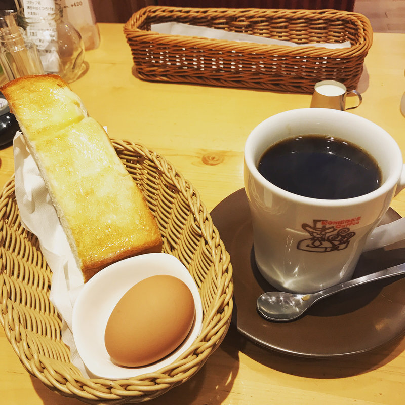 Aモーニング(コメダ珈琲店 亀有駅前店)