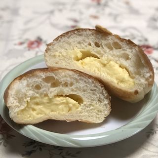 ジャージークリームパン (阪急ベーカリーショップ あまがさき阪神店 （焼きたて100円パン）)