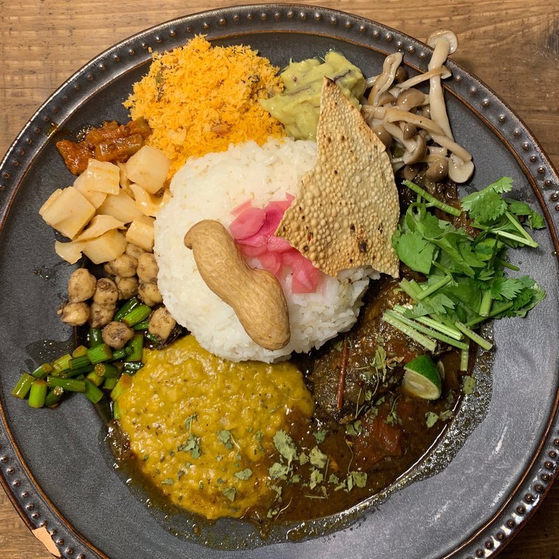 副菜主役のスリランカ風ごはん(256)