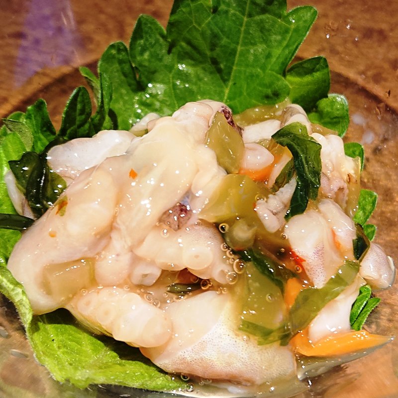 たこわさ(居酒屋 土間土間 川崎仲見世通り店)