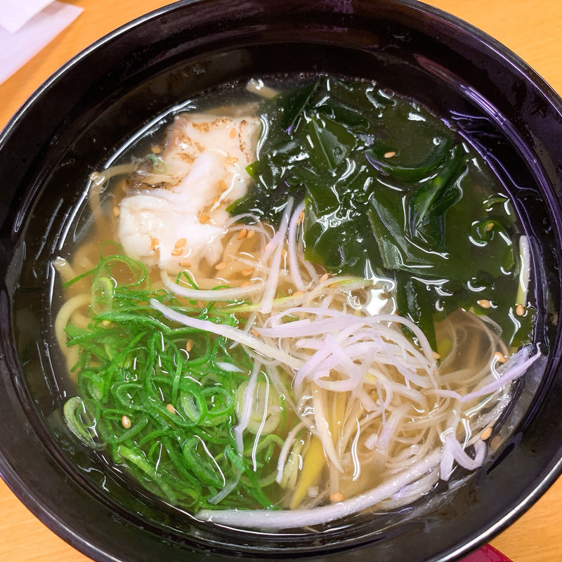 鯛出汁塩ラーメン(スシロー 竹の塚ピーくんプラザ店)