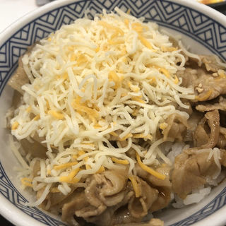 豚丼　チーズ(吉野家 松戸西口店)