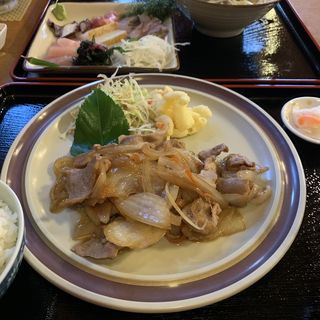 生姜焼き定食(とくじん )