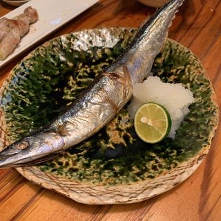 秋刀魚塩焼き(立ち飲み ますらお)