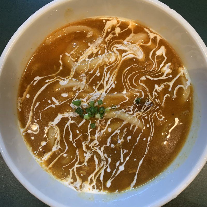 白カレーうどん(JAZZ KEIRIN)