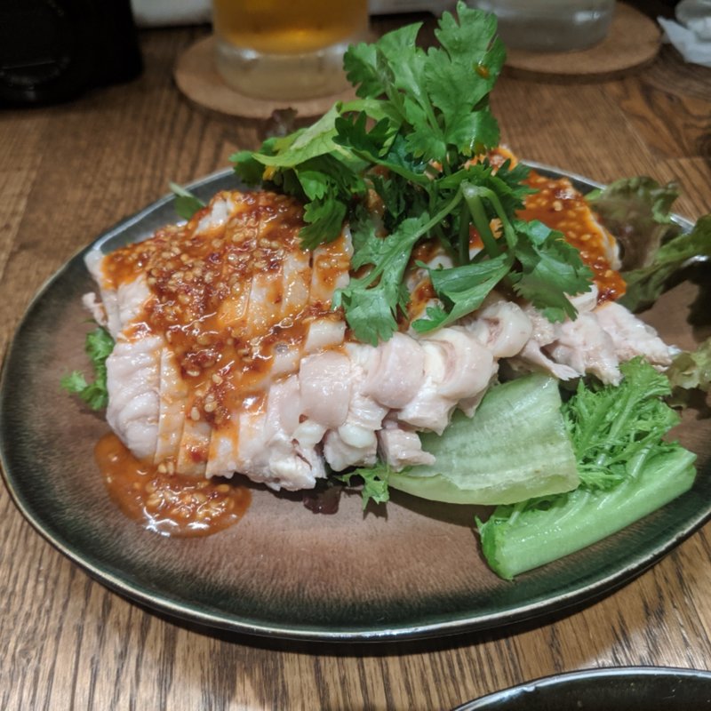 よだれ鶏(チャイニーズビストロ802)