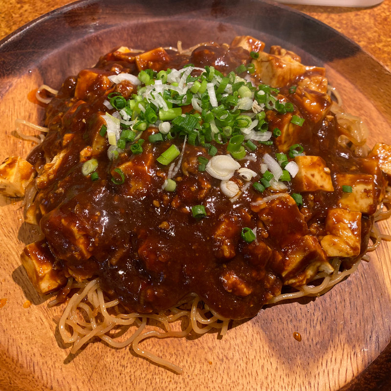 麻婆ヤキソバ(愛と勇気と炎の拉麺屋たいらん)