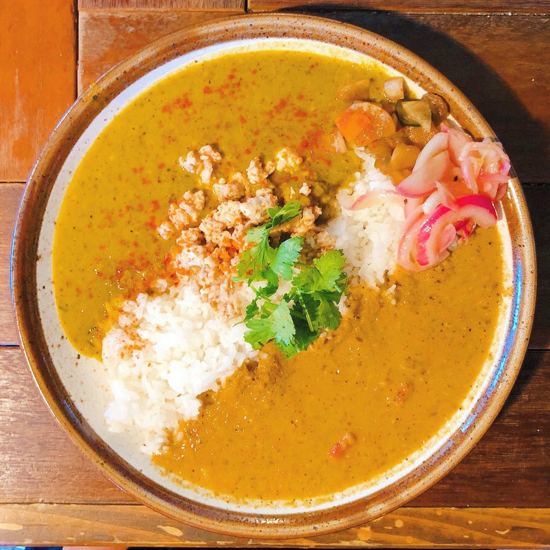 ハーフ＆ハーフ（魔女カレー、日替わりカレー）(魔女カレー)