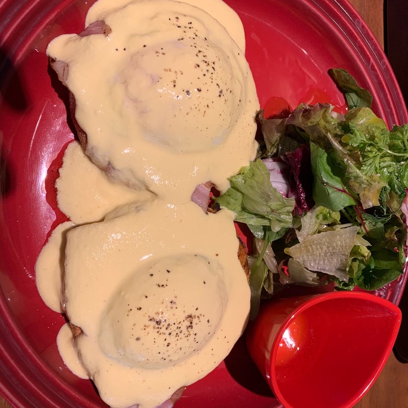 エッグベネディクト(むさしの森珈琲 富山経堂店 )