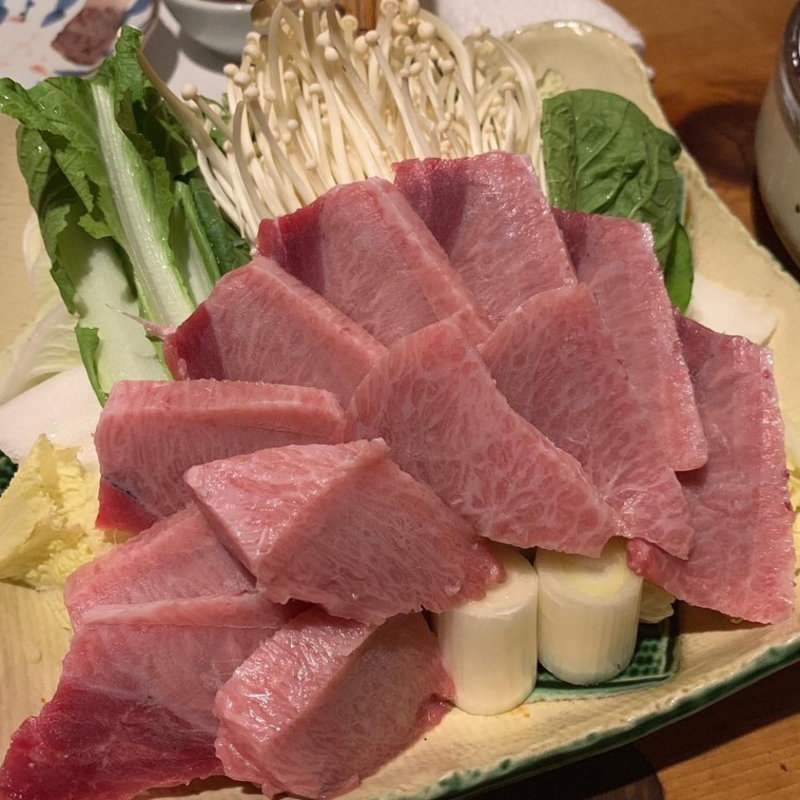 葱鮪鍋(浅草一文 別館)