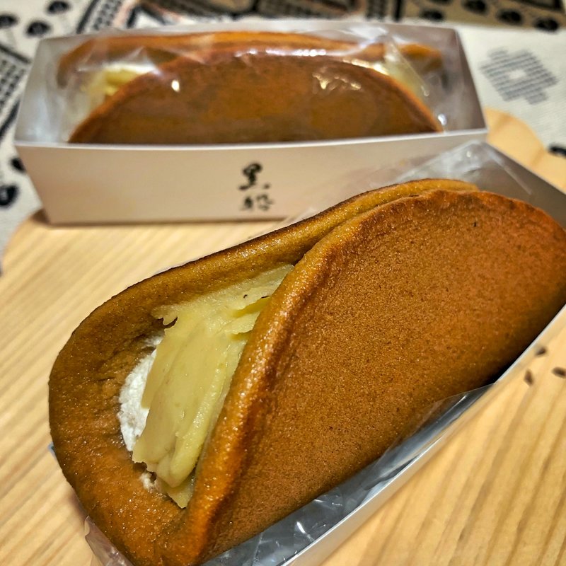 マロンくりぃむ生どらやき(黒船　QUOLOFUNE)