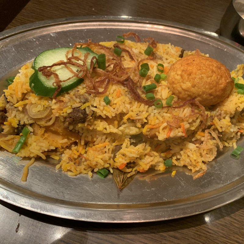 ほんとビリヤニ（かぼちゃ）(サラム ナマステ)