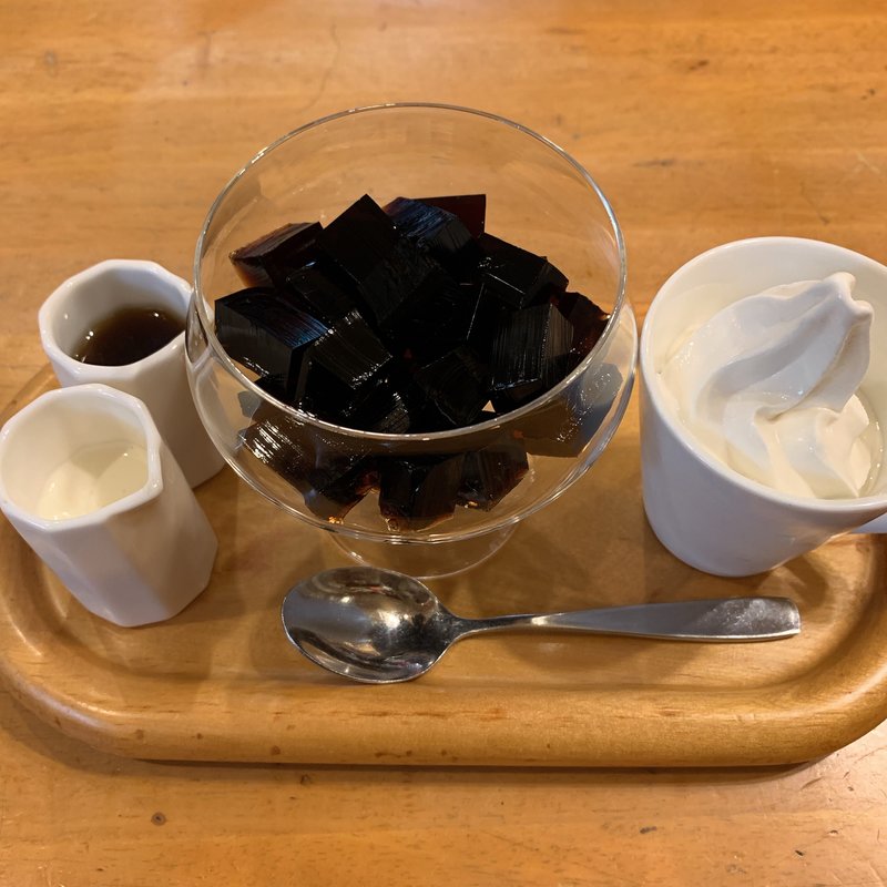 コーヒーゼリー(ヴァンヴェール珈琲)