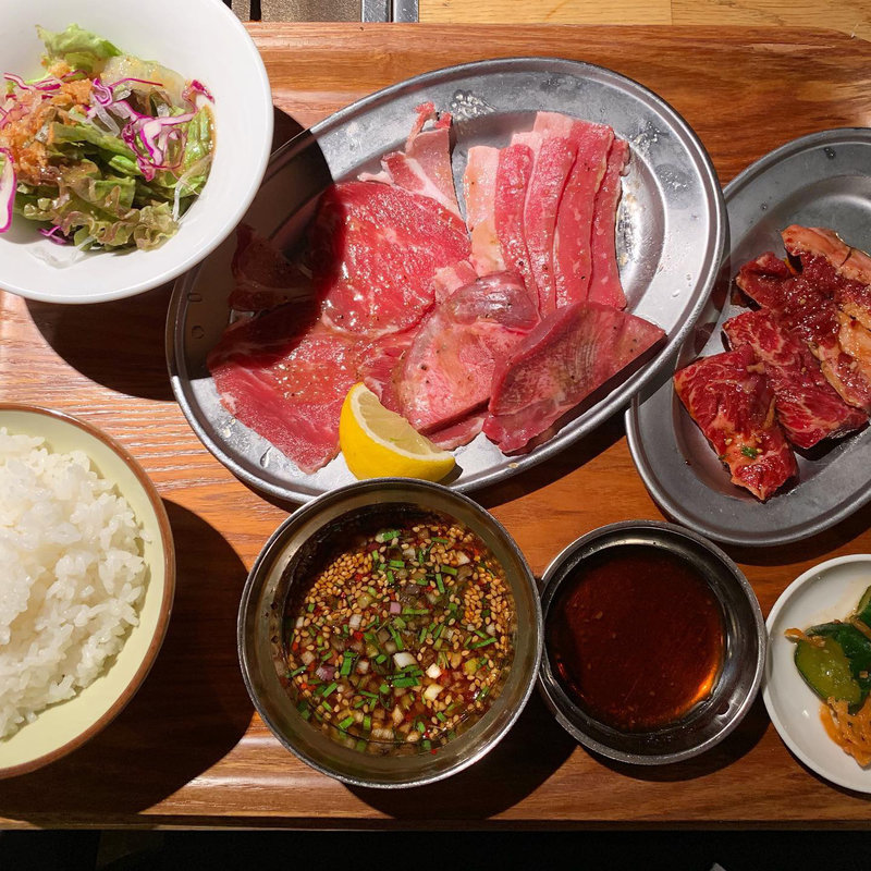 贅沢焼肉ランチ(熟成焼肉 肉源 六本木店)