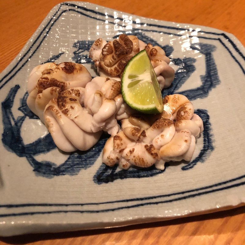 焼き白子(本店 並木橋 なかむら)