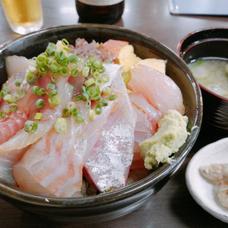 小田原地魚漬け丼(丼 万次郎)