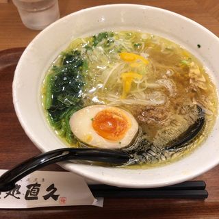 鶏柚子塩ラーメン(麺処 直久 田町グランパーク店)