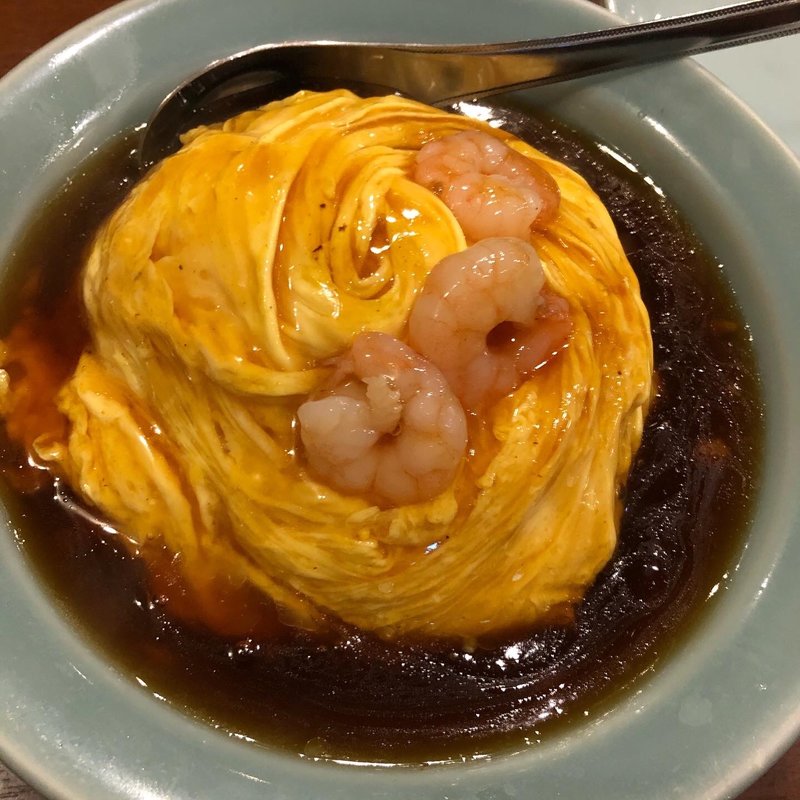 天津飯(龍美 錦店)