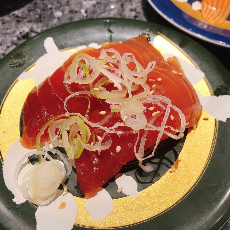 漬けマグロ(回転寿司酒場 銀座沼津港)