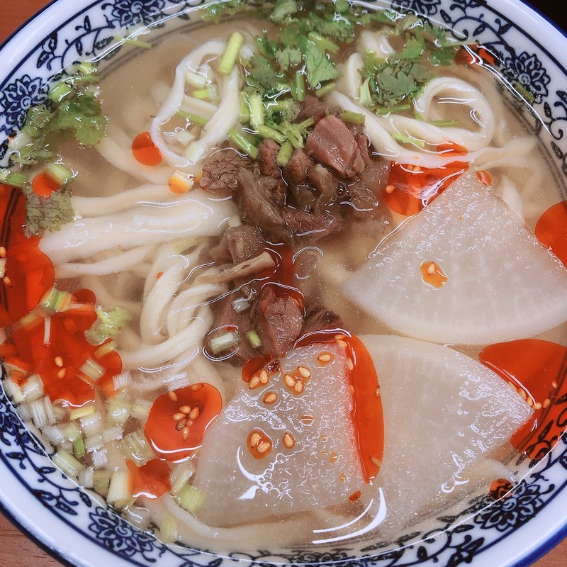 蘭州拉麺(蘭州料理 - ザムザムの泉)
