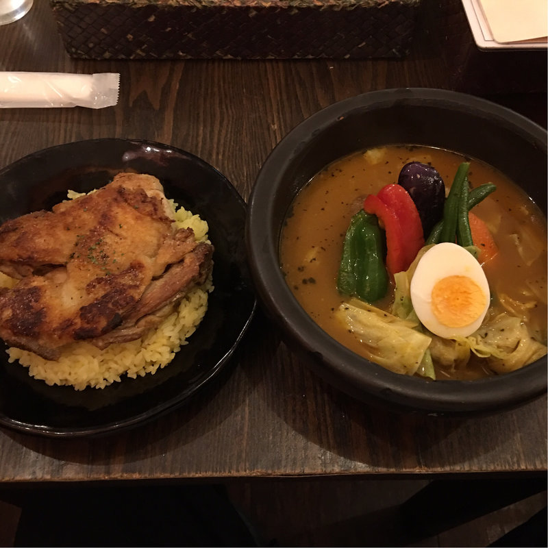 kanako’sチキングリルonライス(kanakoのスープカレー屋さん 仙台一番町店)