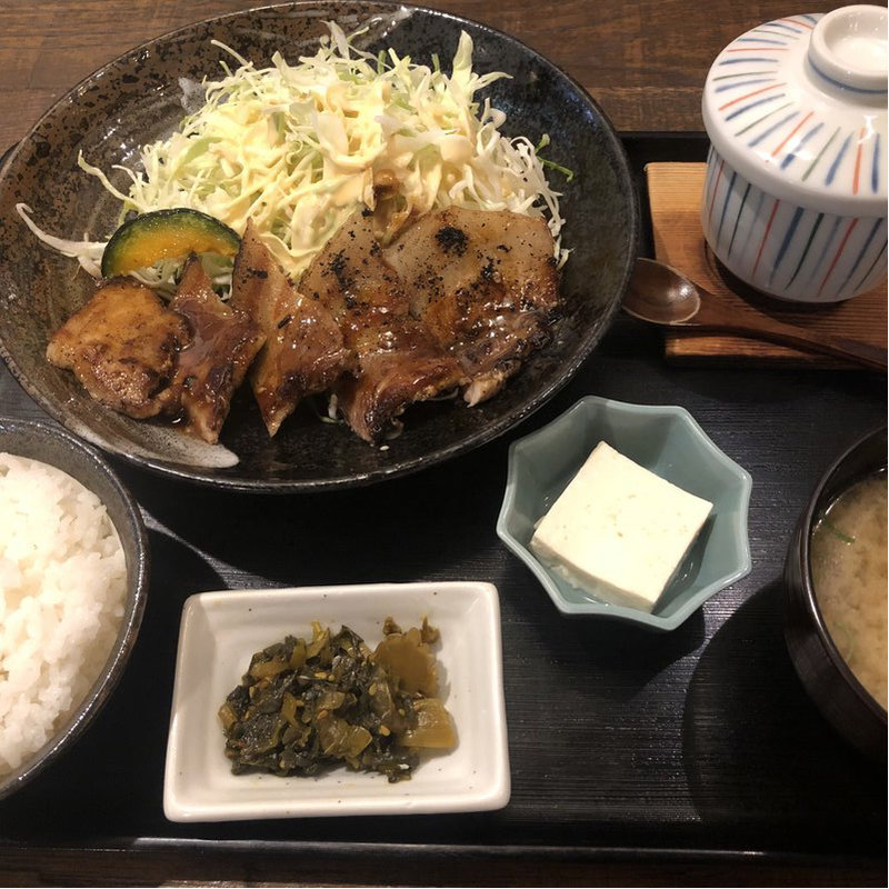 日替わり定食(やぶこうじ)