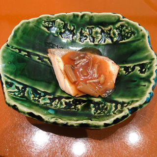 鮭の焼き物(仁木家 三田 蕎麦とフレンチ)