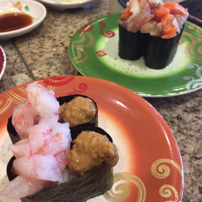 海老味噌軍艦(回転寿しトリトン 江別店)