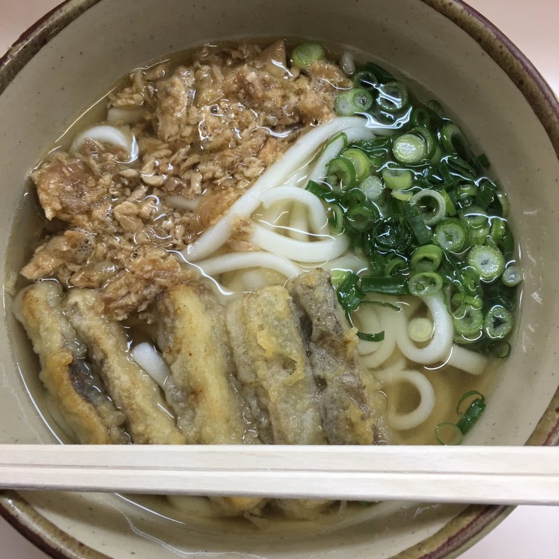 ごぼう天そば（かしわ入り）(中央軒 新鳥栖駅店)