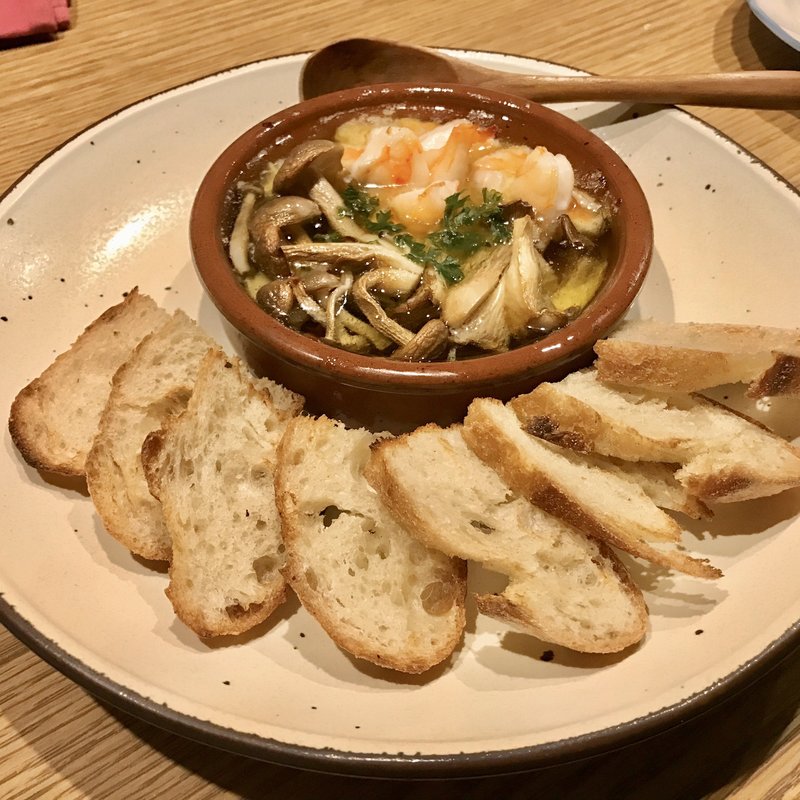 エビときのこアヒージョ(セレーノ)