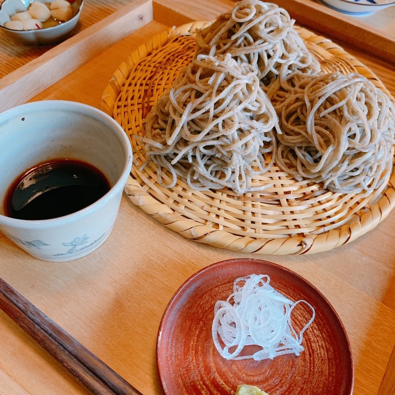 粗挽き ざるそば(蕎麦 文目堂)