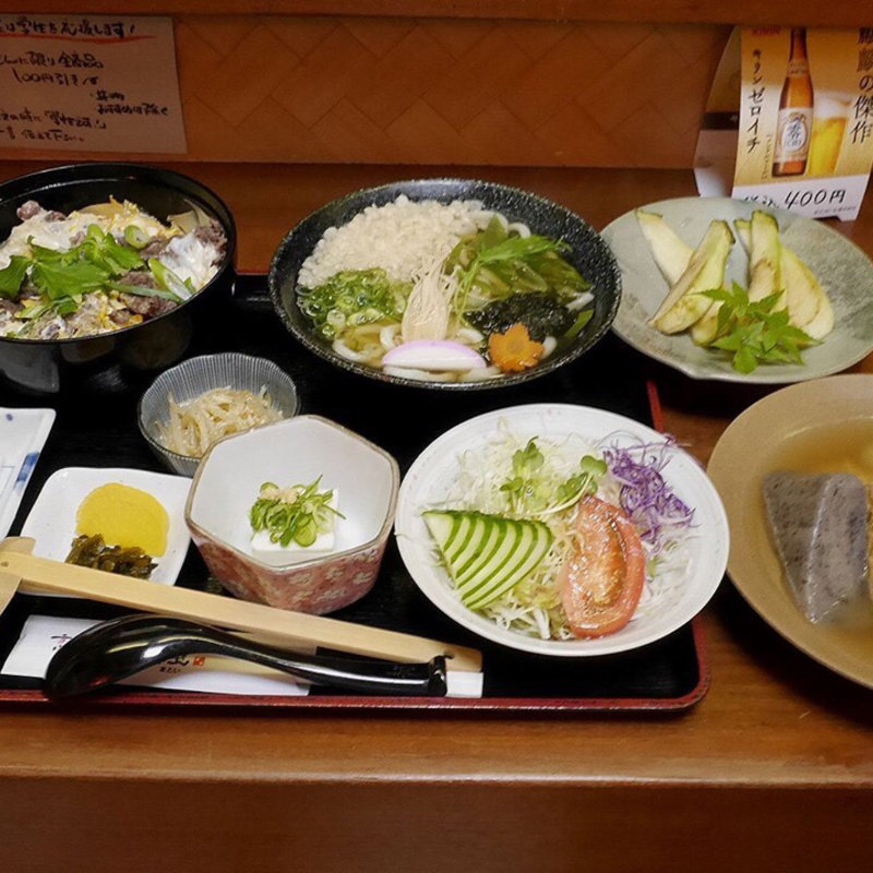 A4仙台牛の牛とじ丼セット(纏)