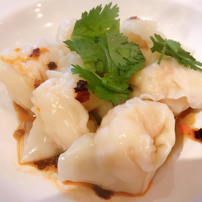 蝦仁紅油炒手(キッチン キキ)